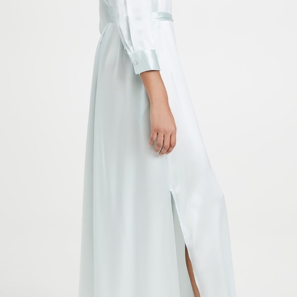 L’AGENCE Cameron 💯 silk shirt dress sz SP - Picture 16 of 16
